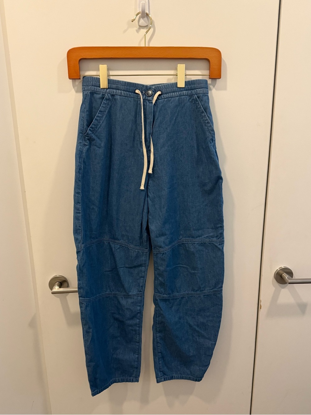 Laligne chambray pants size XS NWOT